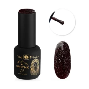 876601 Disko lakas "Burgundy stardust Reflective" (10ml)