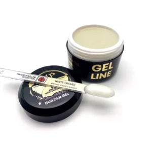 "WHITE ORCHID" savaime išsilyginantis tiksotropinis gelis su  žėrinčiu efektu   (15ml) Nr. 400112